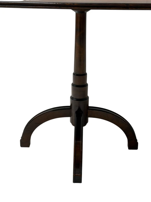 Art Deco Tilt-Top Table, Solid Walnut & Burl, Swedish Design, 1930s